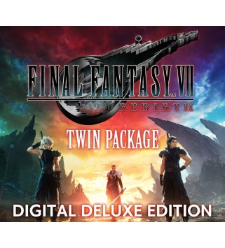 Final Fantasy VII Remake & Rebirth: Digital Deluxe Twin Pack Steam Key EUROPE
